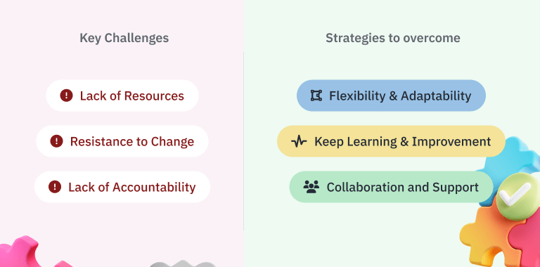 Chellenges and Strategies: Implementing a plan