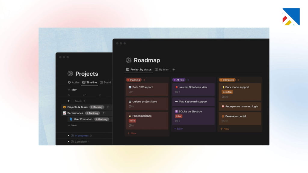 Project management software for freelancers - Notion